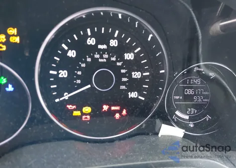 2019 Honda Hr-V Lx z USA, uszkodzony, nr VIN 3CZRU6H37KG712592